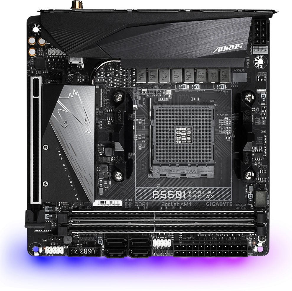 Gigabyte B550I AORUS PRO AX (Rev. 1.1)